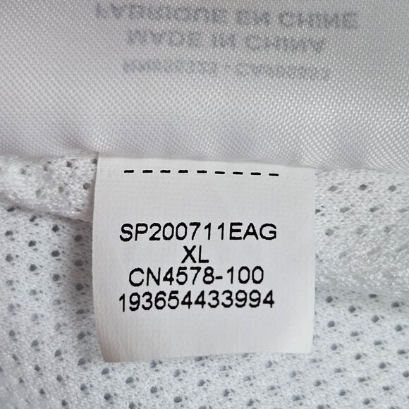 Nike Jordan Men's 23 Engineered 23E Windbreaker Jacket XL White CN4578-100 - Picture 12 of 14